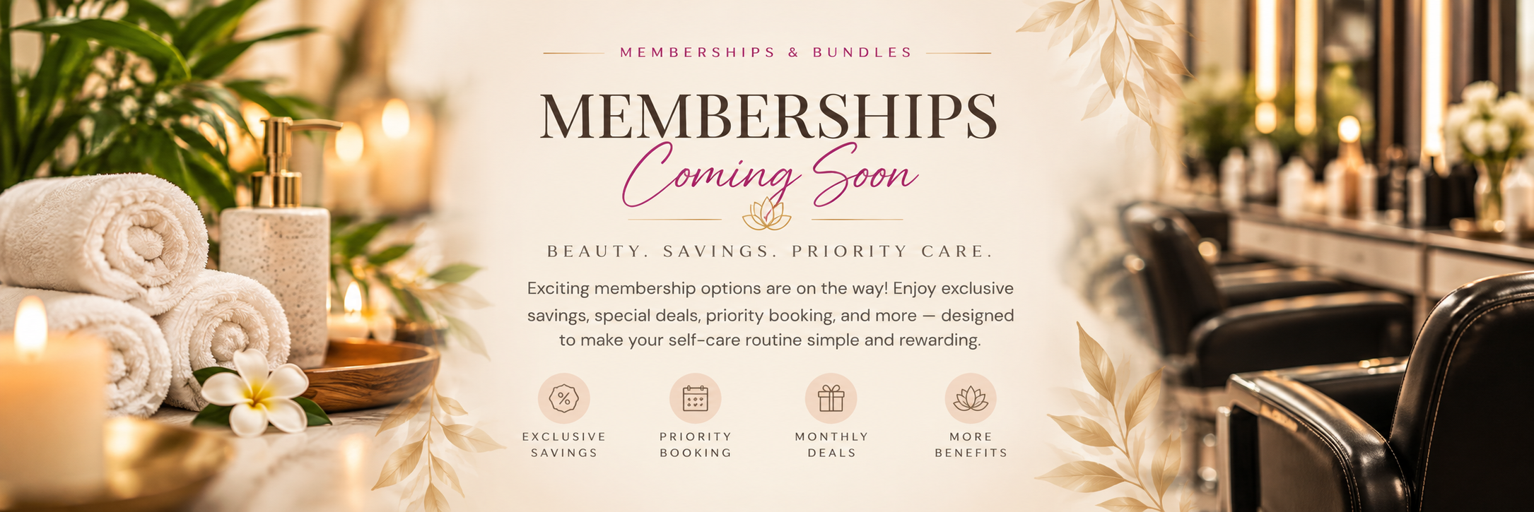Memberships and Bundles Coming Soon banner